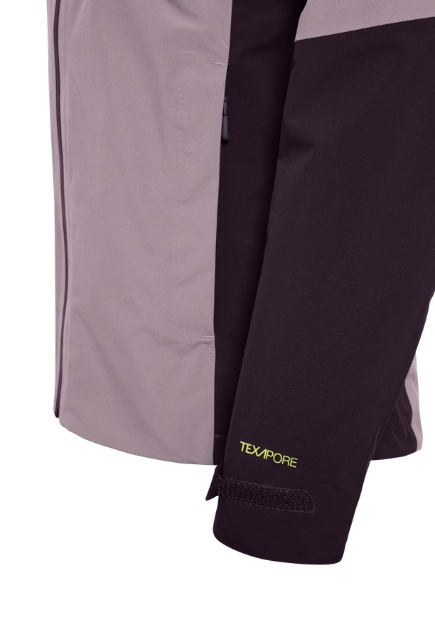 Purple Jack Wolfskin Eagle Peak 2l Women Rain Jackets | 57330248