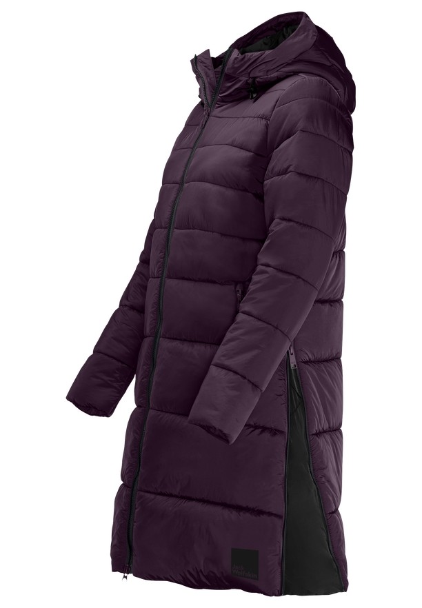 Purple Jack Wolfskin Eisbach Women Coats | 98347363