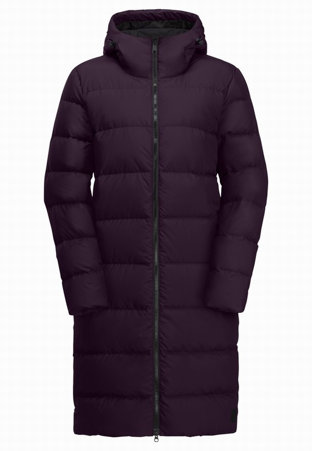 Purple Jack Wolfskin Frozen Palace Women Down Coats | 90877920