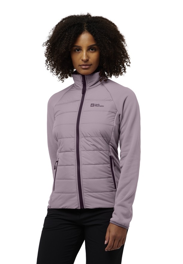 Purple Jack Wolfskin Glaabach 3in1 Women Jackets | 57765670