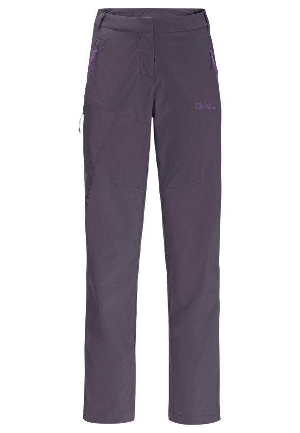 Purple Jack Wolfskin Glastal Women Hiking Pants | 87064038