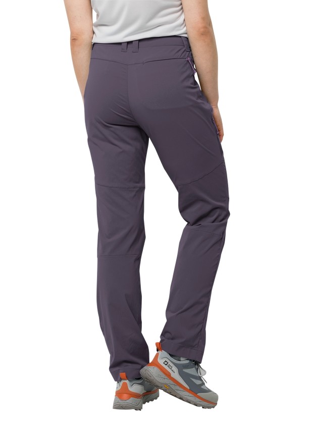 Purple Jack Wolfskin Glastal Women Hiking Pants | 87064038