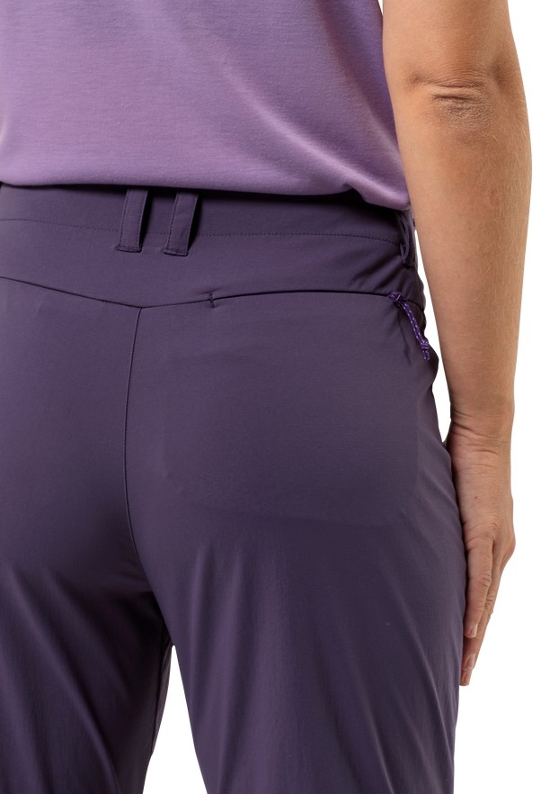 Purple Jack Wolfskin Glastal Zip Off Women Hiking Pants | 36721688