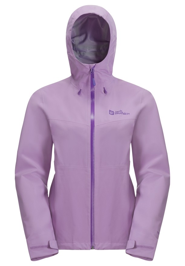 Purple Jack Wolfskin Highest Peak 3l Women Rain Jackets | 38550290