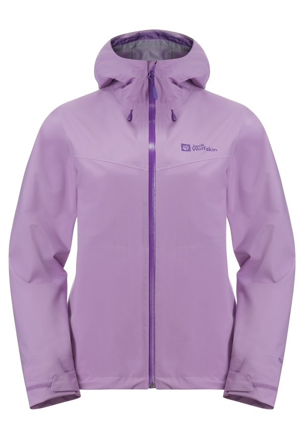 Purple Jack Wolfskin Highest Peak 3l Women Rain Jackets | 38550290