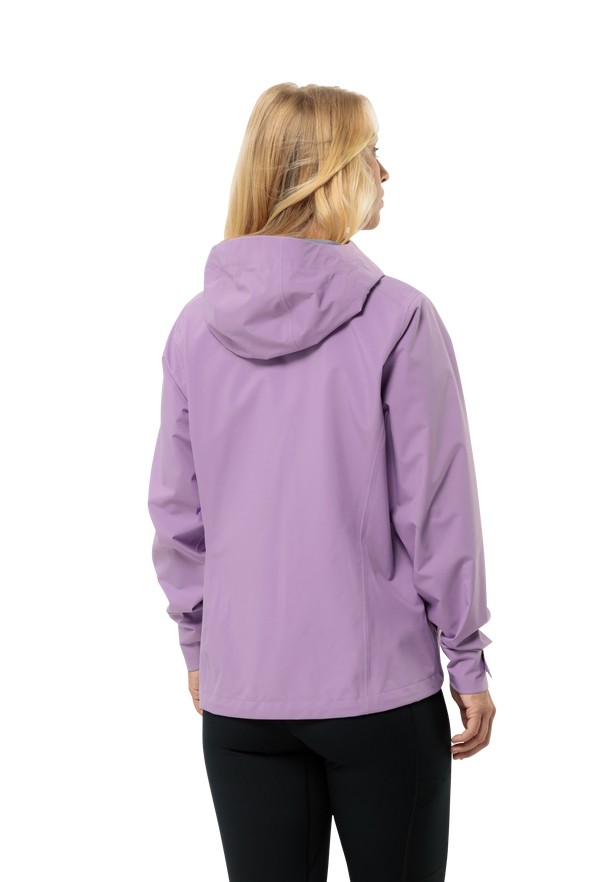 Purple Jack Wolfskin Highest Peak 3l Women Rain Jackets | 38550290