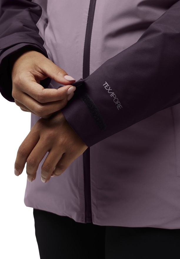 Purple Jack Wolfskin Hunberg 3in1 Women Jackets | 20500014