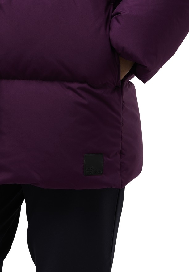 Purple Jack Wolfskin Kirschallee Women Winter Jackets | 47783978