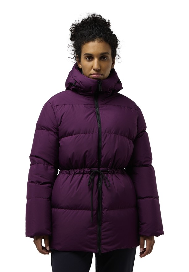 Purple Jack Wolfskin Kirschallee Women Winter Jackets | 47783978