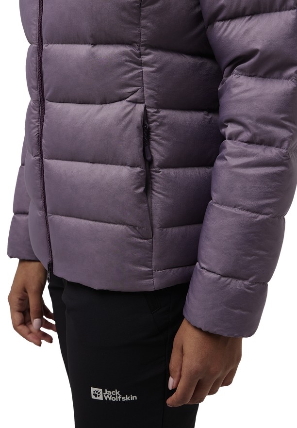 Purple Jack Wolfskin Nebelhorn Women Down Jackets | 34664753