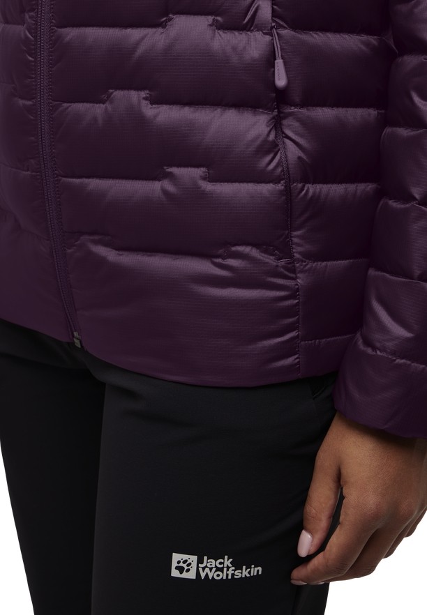 Purple Jack Wolfskin Passamani Women Down Jackets | 78182067