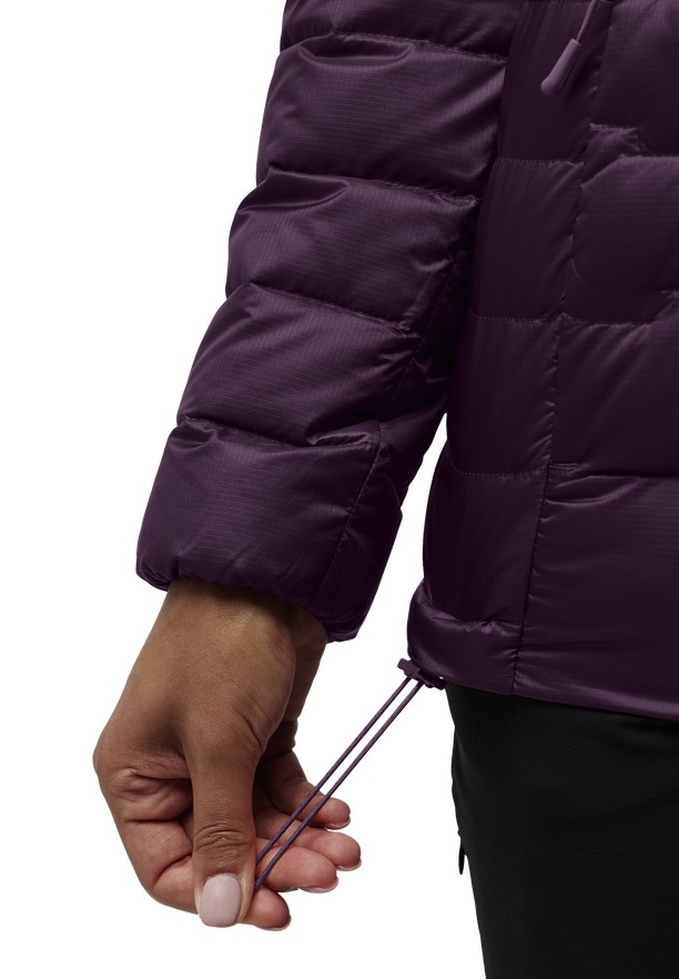 Purple Jack Wolfskin Passamani Women Down Jackets | 78182067