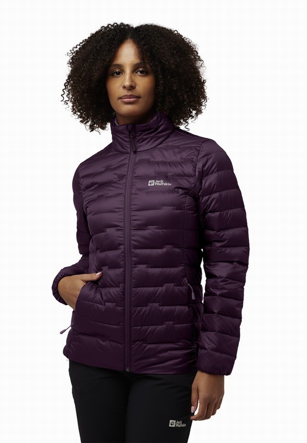 Purple Jack Wolfskin Passamani Women Down Jackets | 78182067