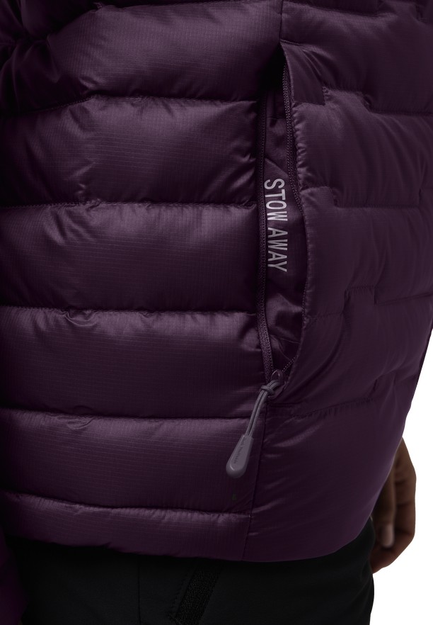 Purple Jack Wolfskin Passamani Women Down Jackets | 67685082