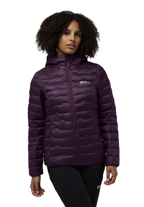 Purple Jack Wolfskin Passamani Women Down Jackets | 67685082