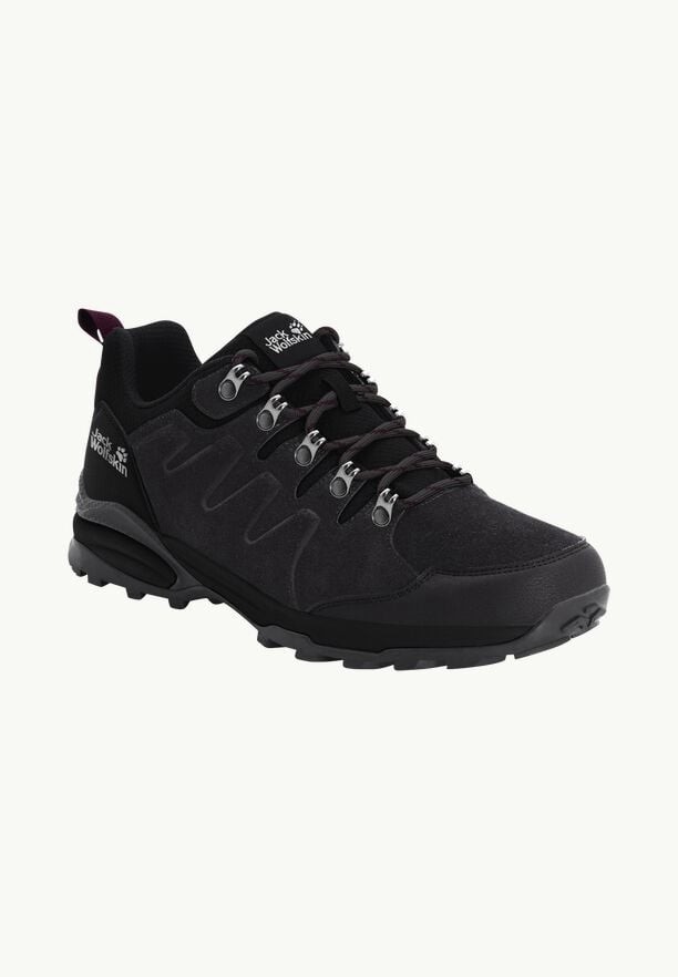 Purple Jack Wolfskin Refugio Texapore Low Women Hiking Shoes | 34508932