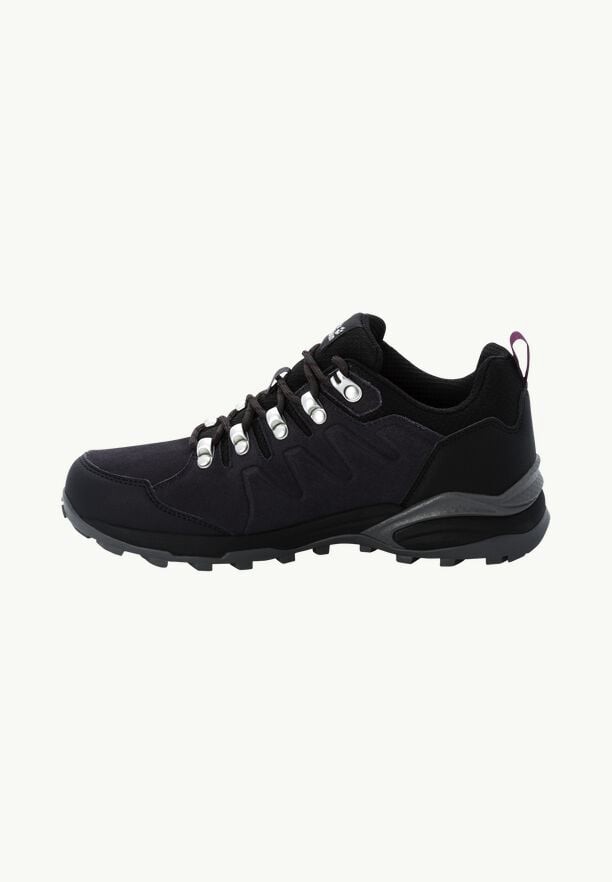 Purple Jack Wolfskin Refugio Texapore Low Women Hiking Shoes | 34508932