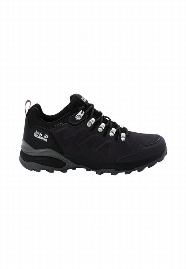 Purple Jack Wolfskin Refugio Texapore Low Women Hiking Shoes | 34508932
