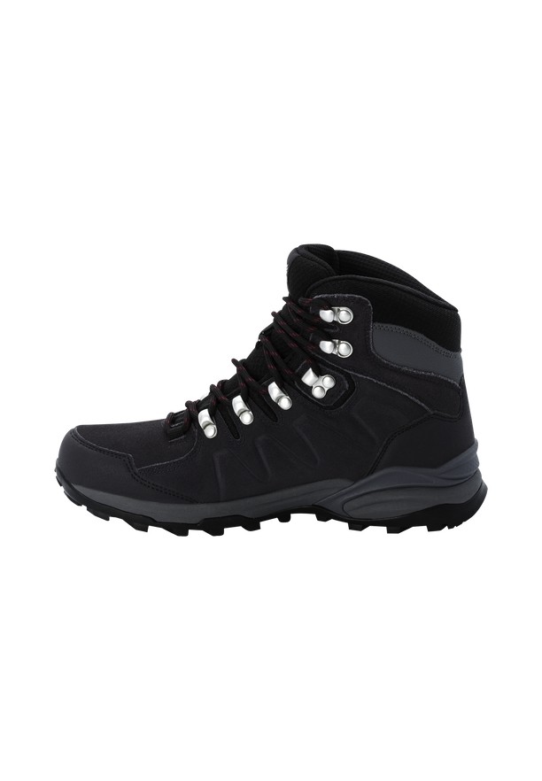 Purple Jack Wolfskin Refugio Texapore Mid Women Hiking Shoes | 26012852