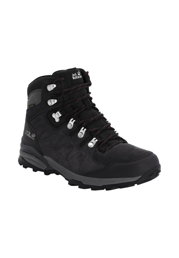 Purple Jack Wolfskin Refugio Texapore Mid Women Hiking Shoes | 26012852