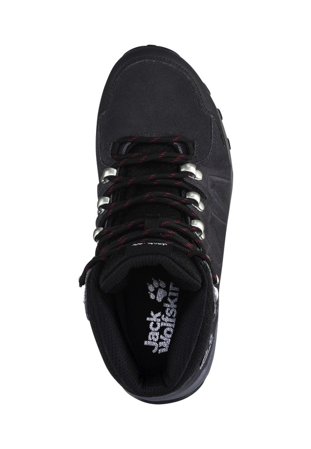 Purple Jack Wolfskin Refugio Texapore Mid Women Hiking Shoes | 26012852