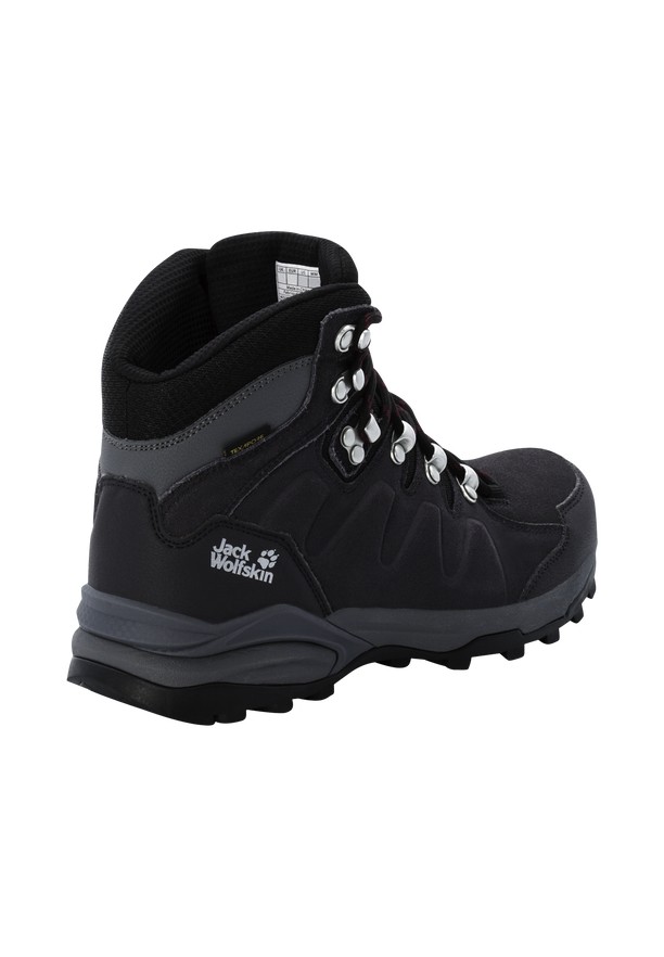 Purple Jack Wolfskin Refugio Texapore Mid Women Hiking Shoes | 26012852