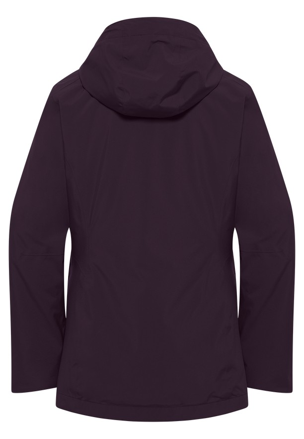 Purple Jack Wolfskin Rotwand 3in1 Women Jackets | 75735032