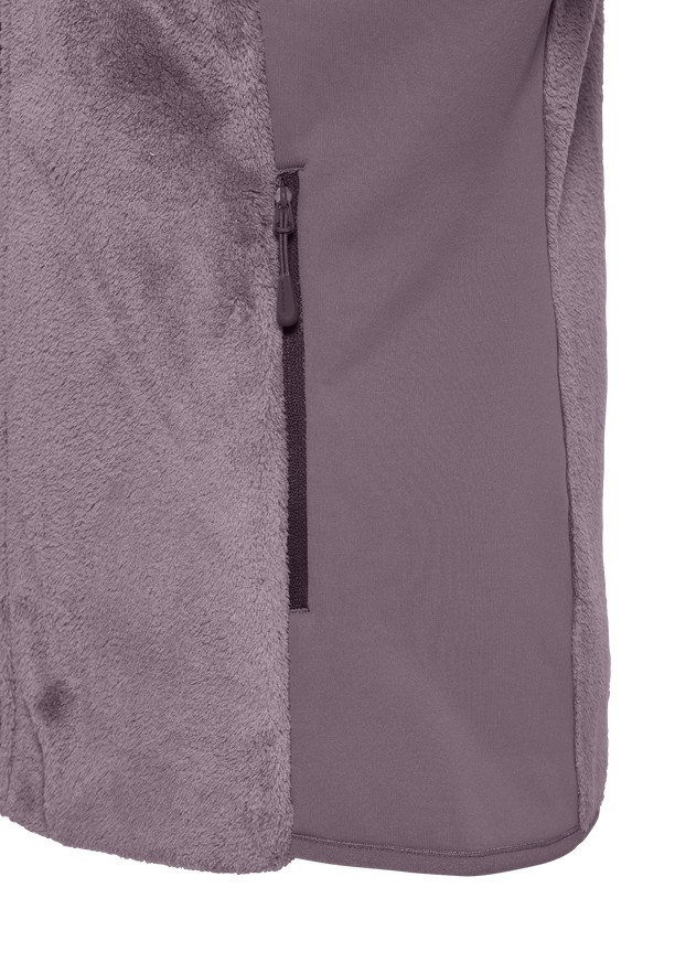 Purple Jack Wolfskin Rotwand Fz Women Fleece Jackets | 87367006