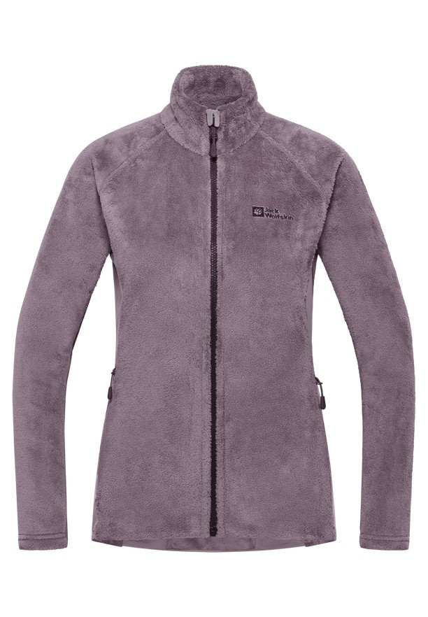 Purple Jack Wolfskin Rotwand Fz Women Fleece Jackets | 87367006