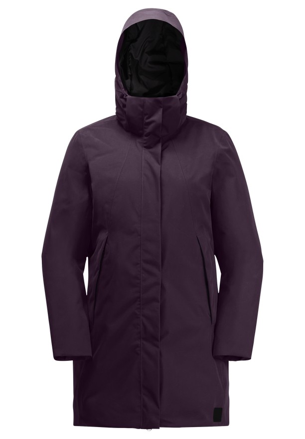 Purple Jack Wolfskin Salier Women Coats | 22436548