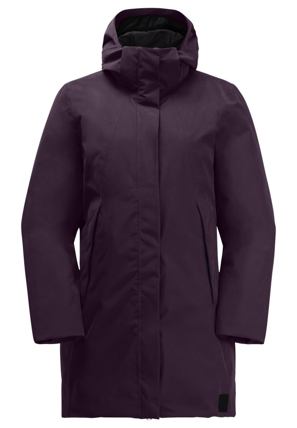 Purple Jack Wolfskin Salier Women Coats | 22436548