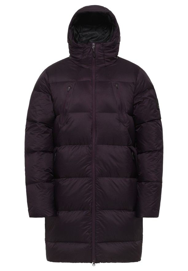 Purple Jack Wolfskin Wandermood Down Men Coats | 65578608