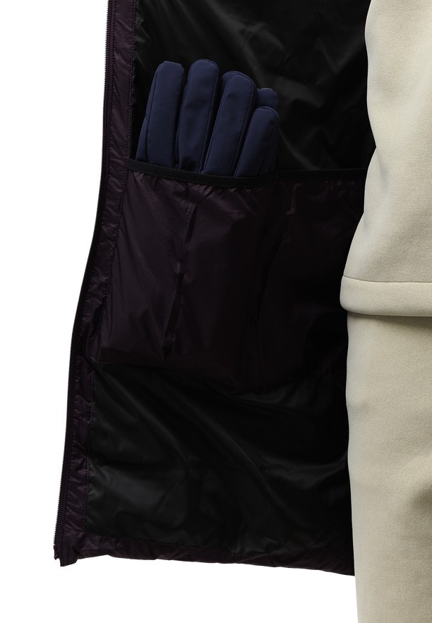 Purple Jack Wolfskin Wandermood Down Men Coats | 65578608