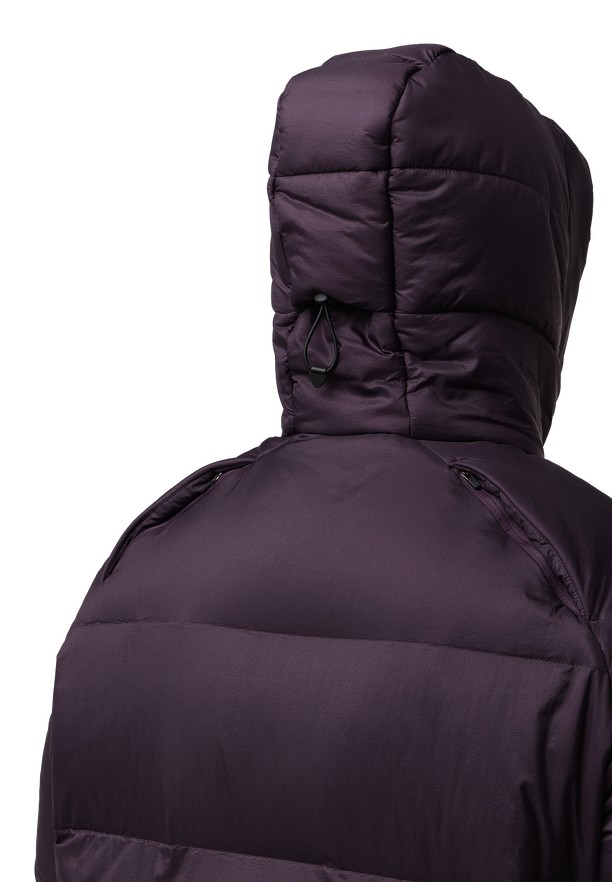 Purple Jack Wolfskin Wandermood Down Men Coats | 65578608