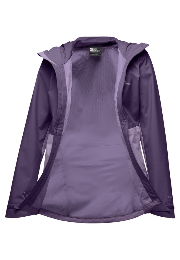 Purple Jack Wolfskin Weiltal 2l Women Rain Jackets | 40000855