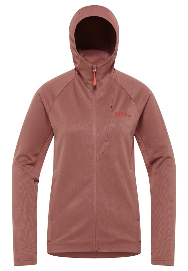 Red Jack Wolfskin Alpgrat Xt Women Fleece Jackets | 15289621