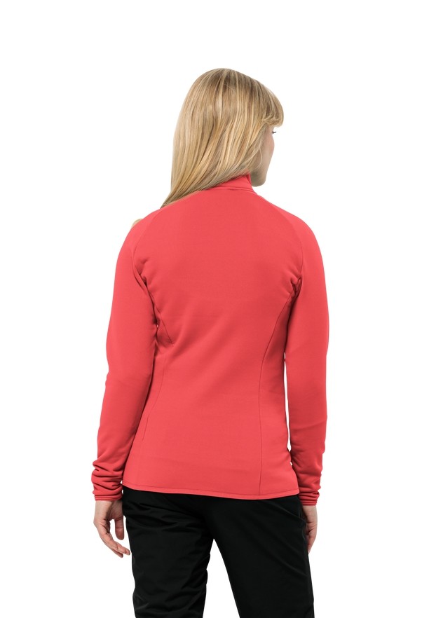 Red Jack Wolfskin Baiselberg Fz Women Fleece Jackets | 55427190