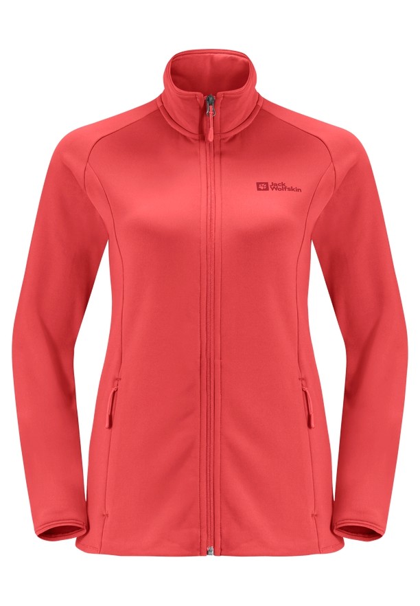 Red Jack Wolfskin Baiselberg Fz Women Fleece Jackets | 55427190