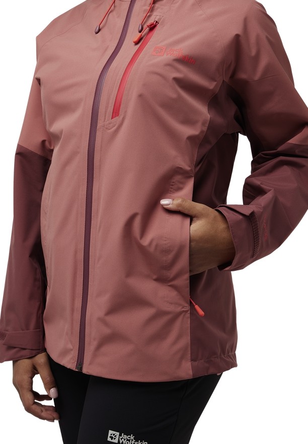 Red Jack Wolfskin Eagle Peak 2l Women Rain Jackets | 96968134