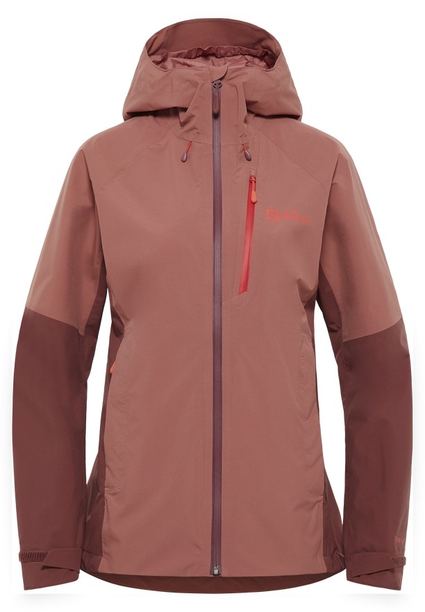 Red Jack Wolfskin Eagle Peak 2l Women Rain Jackets | 96968134