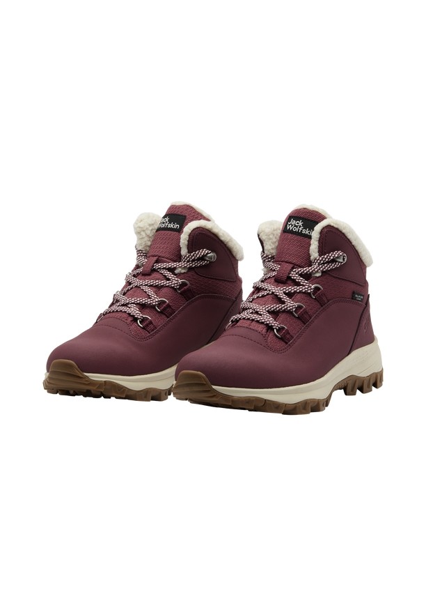 Red Jack Wolfskin Everquest Texapore Mid Women Winter Shoes | 91232535