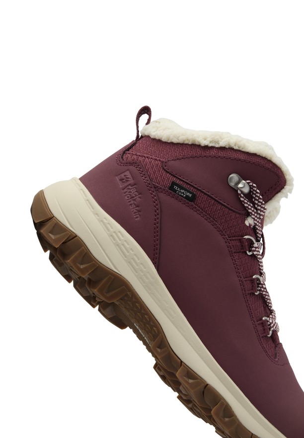 Red Jack Wolfskin Everquest Texapore Mid Women Winter Shoes | 91232535