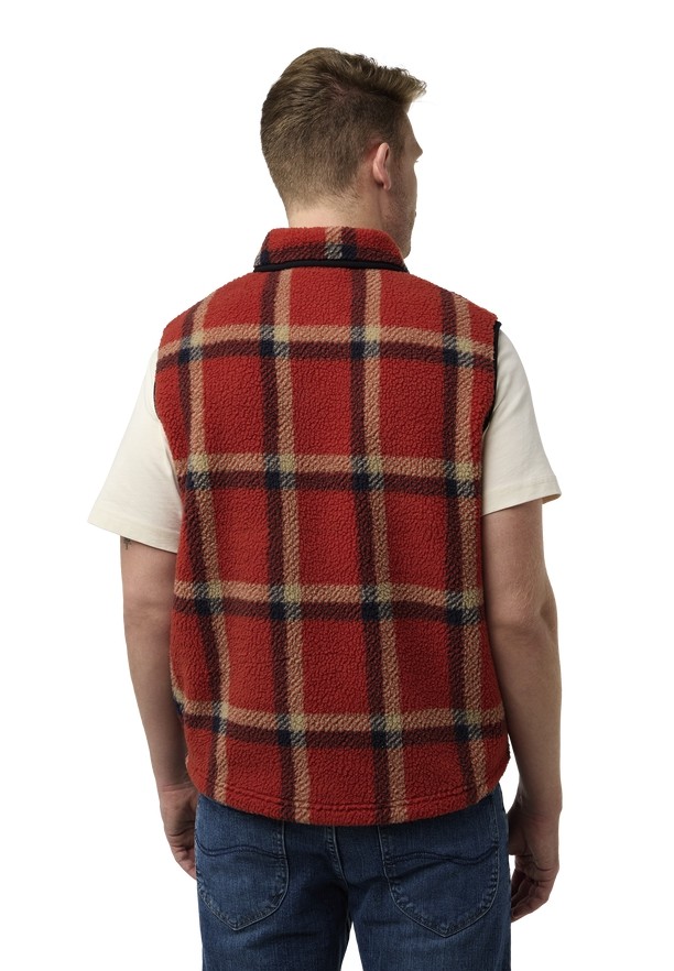 Red Jack Wolfskin Felslicht Check Men Vest | 16404292