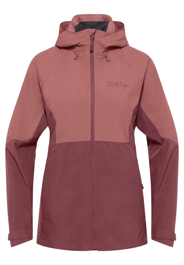 Red Jack Wolfskin Glaabach 3in1 Women Jackets | 36677396