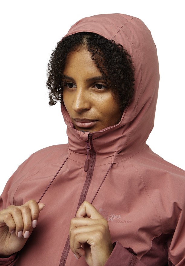 Red Jack Wolfskin Glaabach 3in1 Women Jackets | 36677396
