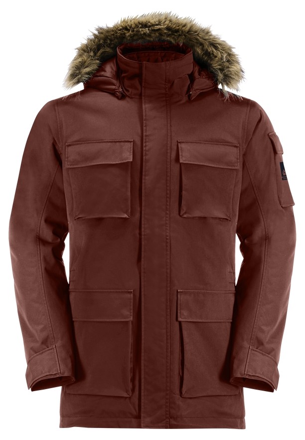 Red Jack Wolfskin Glacier Canyon Men Coats | 71435161