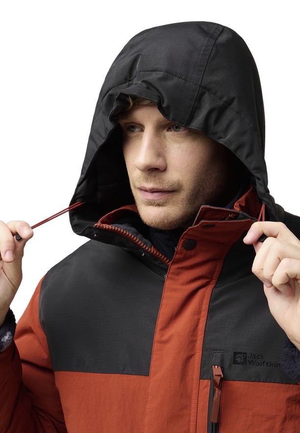 Red Jack Wolfskin Gletschersee Men Coats | 37193476