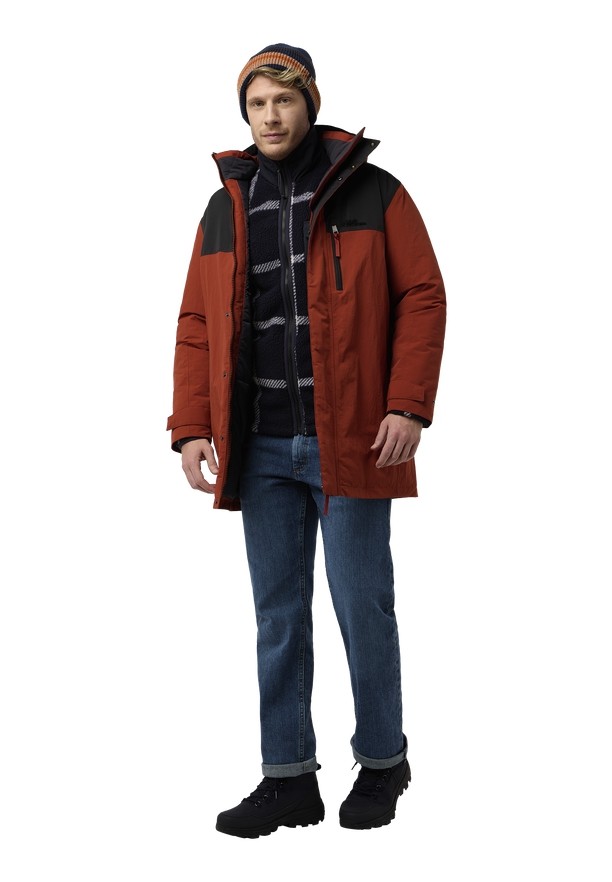 Red Jack Wolfskin Gletschersee Men Coats | 37193476