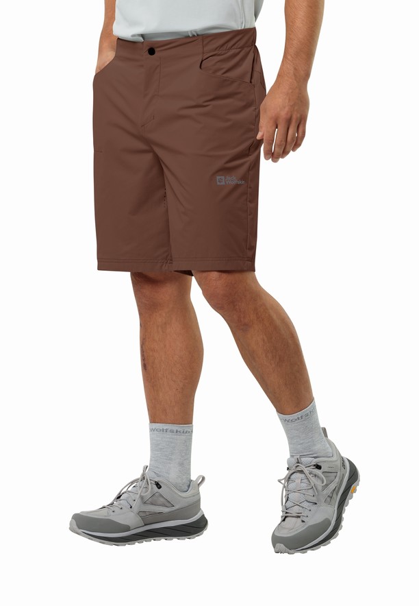 Red Jack Wolfskin Gravex Men Shorts | 40178521