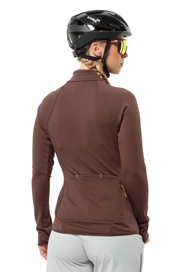 Red Jack Wolfskin Gravex Thermo Fz Women Fleece Jackets | 82989670